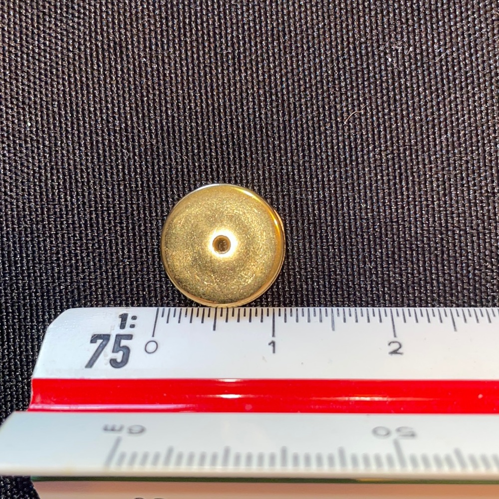 Gold wafer spacer bead- 14mm x 2mm